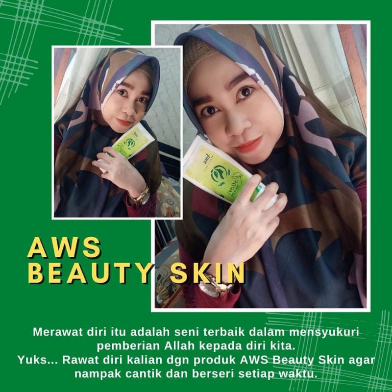 handbody lotion + booster padat by AWS Beautyskin bpom halal / paket hemat AWS
