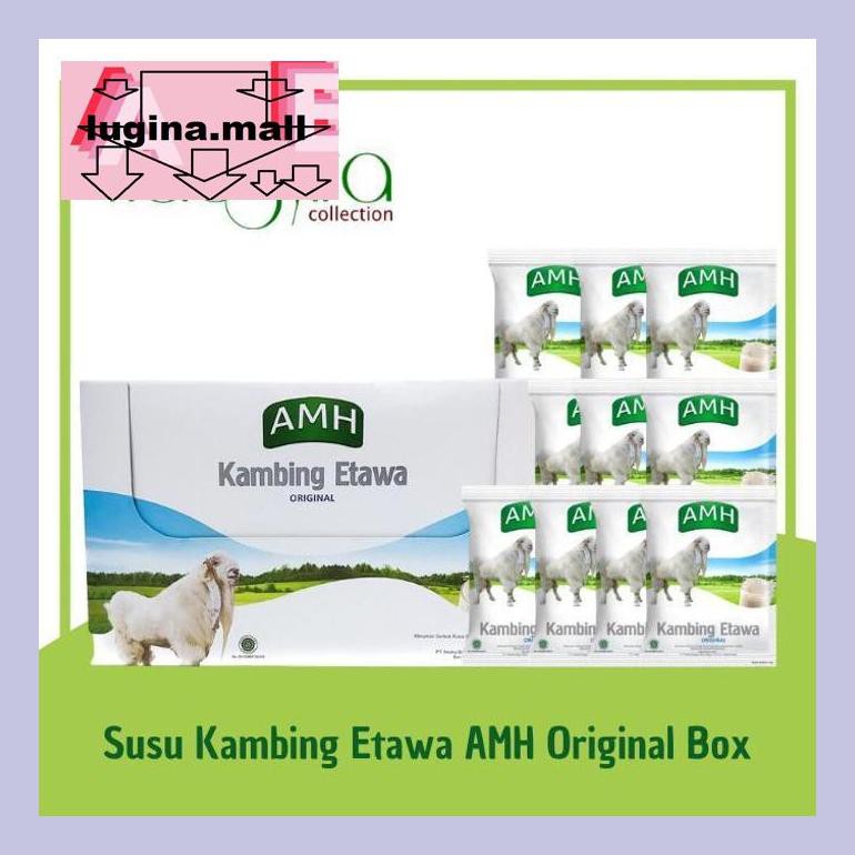

Lugeypsum Susu Kambing Etawa Amh Original Rasa Vanila Putih Kemasan Box S30Luu