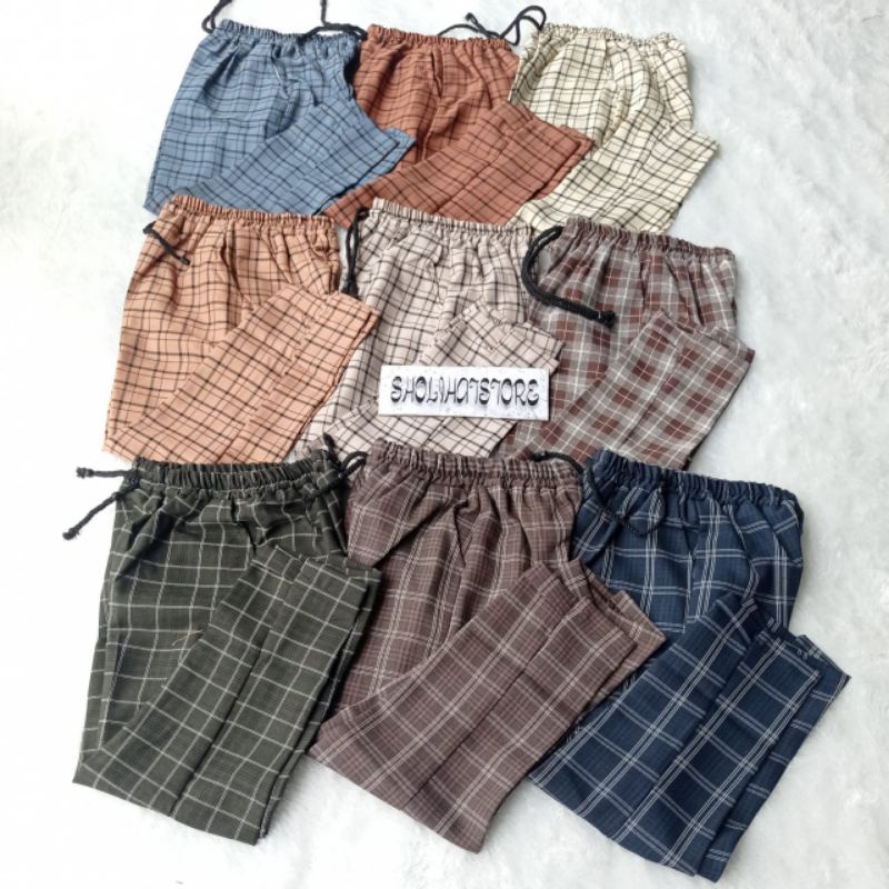 CELANA ZARA ANAK PEREMPUAN / CELANA TARTAN ANAK PEREMPUAN / CELANA PANJANG ANAK KOTAK KOTAK  / CELANA PANJANG ANAK KOTAK / CELANA PANJANG ANAK PEREMPUAN MOTIF KOTAK-KOTAK / ZARA PANTS ANAK PEREMPUAN / BAGGY PANTS ANAK PEREMPUAN UMUR 7 THN SAMPAI 13 THN