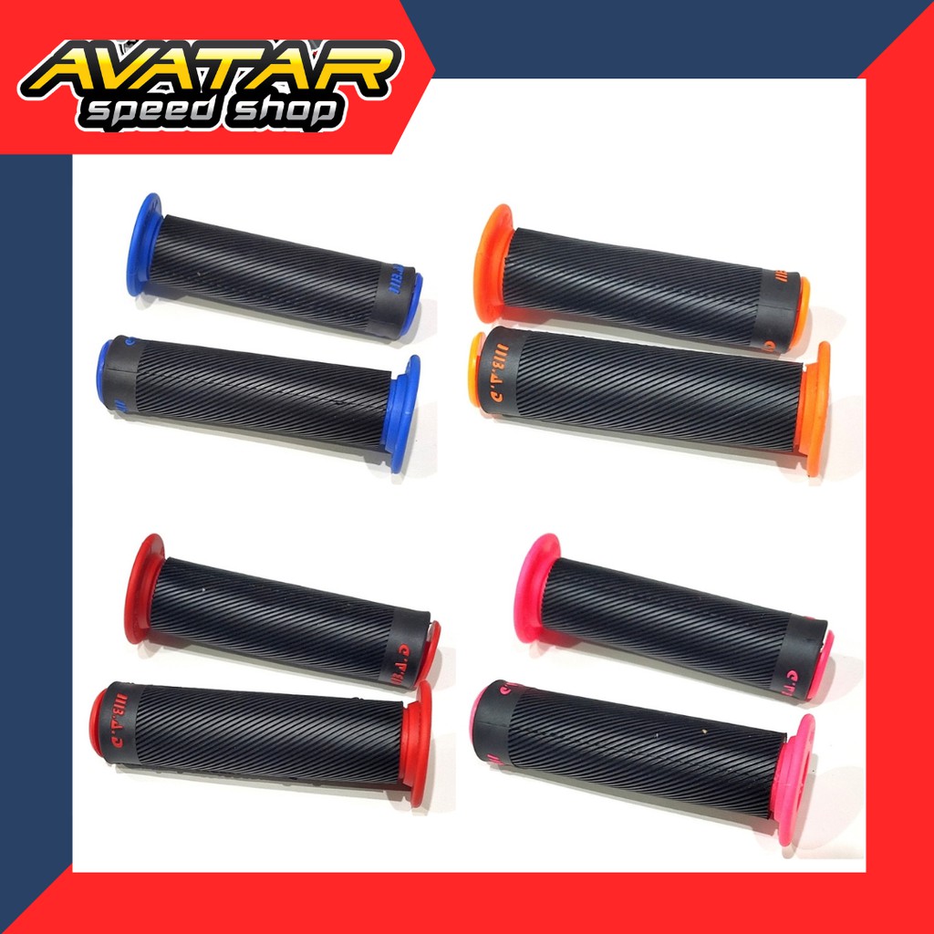 GRIP KARET BULU STANG MOTOR BAD