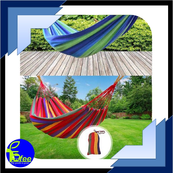 [IMPORT] - Hammock Colorful Kasur Gantung Camping Single Series Kode HCK0