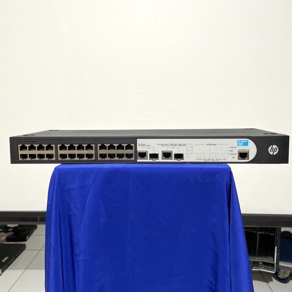 Jual switch hub hp managed hp v1905 24 port 10 100 2 port gigabit web