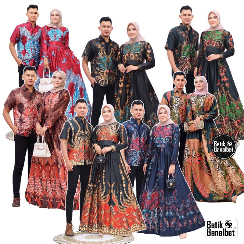 EKSKLUSIF MEWAH COUPLE GAMIS SEMI SUTRA PRADA HALUS