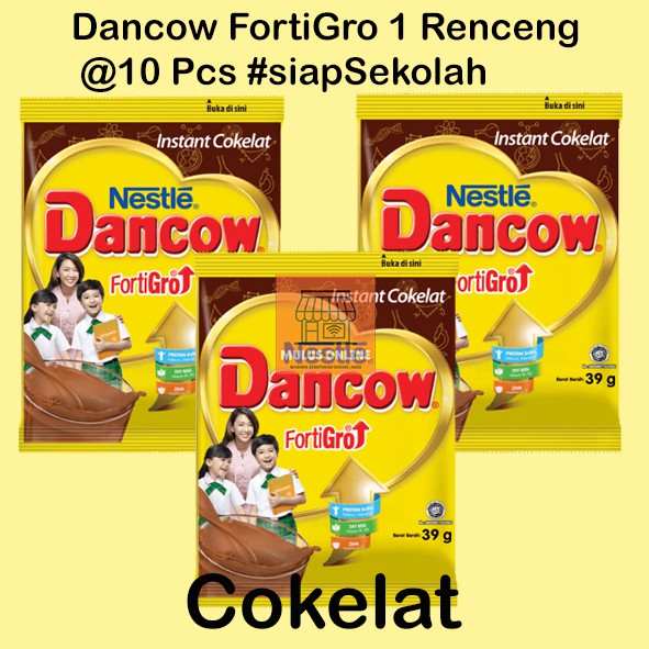 

Susu Dancow Cokelat FortiGro Sachet rencengan (1 Renceng isi 10 pcs)