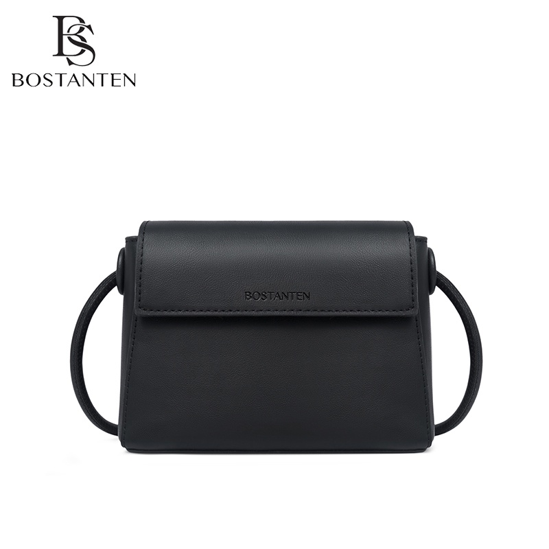 Bostanten Tas Selempang Wanita Fashion Tas Messenger Pu Kulit