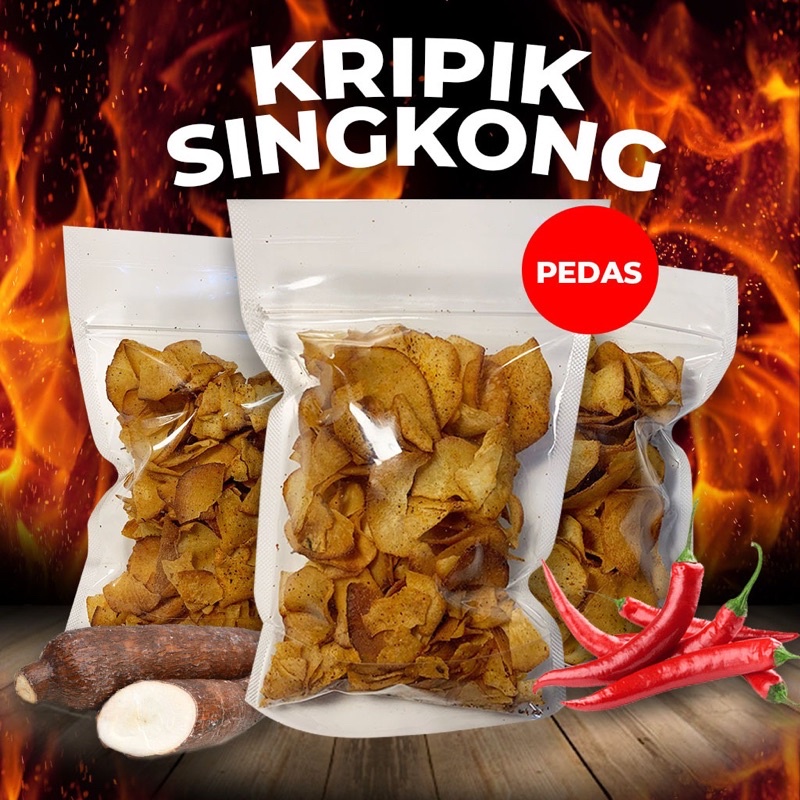 

(PROMO) KERIPIK SINGKONG ASLI / CEMILAN SANTAI