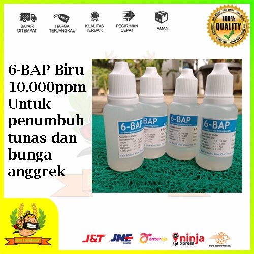 6BAP 30ml Hormon Tunas Bunga Anggrek Benzylaminopurine biru pupuk tetes
