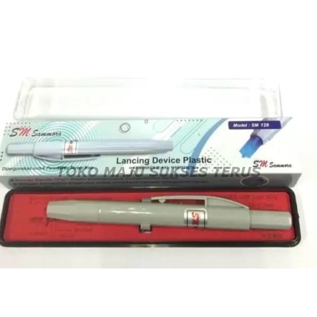 Pena Bekam Sammora Lancing Device Pen Plastik SM 128