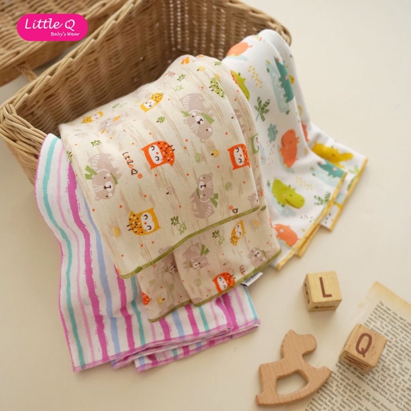 Bedong bayi new born premium perlengkapan melahirkan size JUMBO Litlle Q