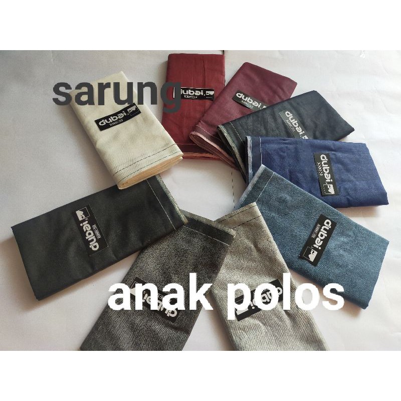 Sarung Tenun Polos Anak Murah