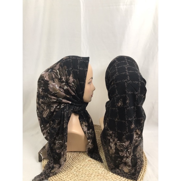Jilbab Motif Voal segiempat-31