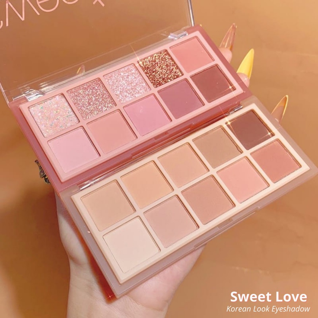 Eyeshadow Korean Look Simolla Pigmented 10 warna