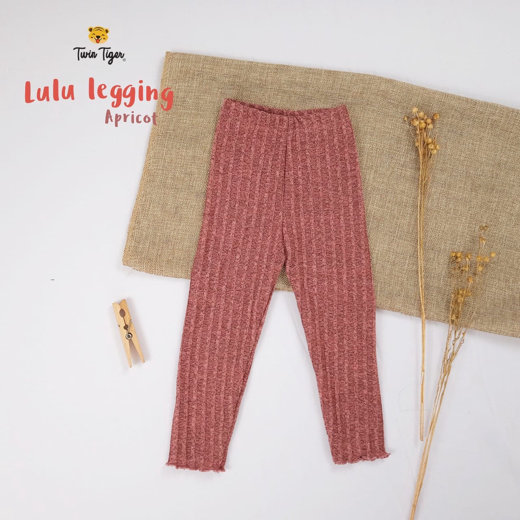 TERBARU TWIN TIGER LULU / YAURA RIB LEGGING BAYI LEGGING RIB REEB ANAK EXTRA SOFT LEGGING ANAK