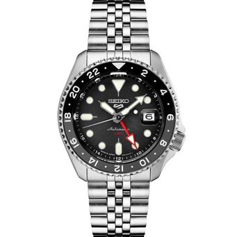 jam tangan seiko 5 gmt ssk001