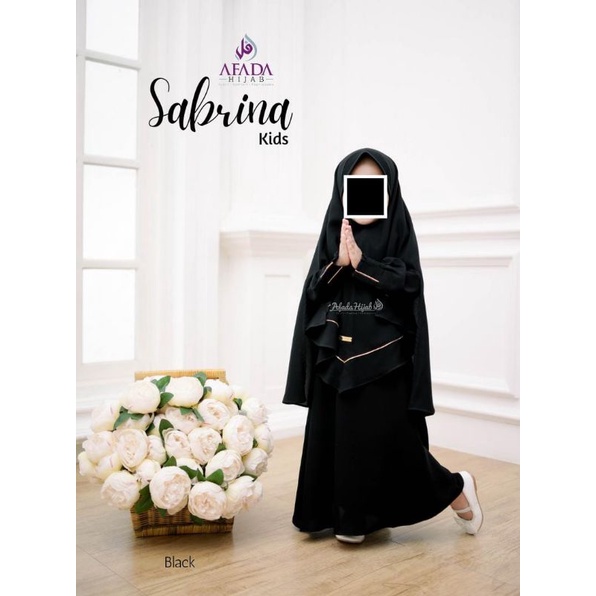 Afada Hijab_Sabrina Kids Set Gamis Syari