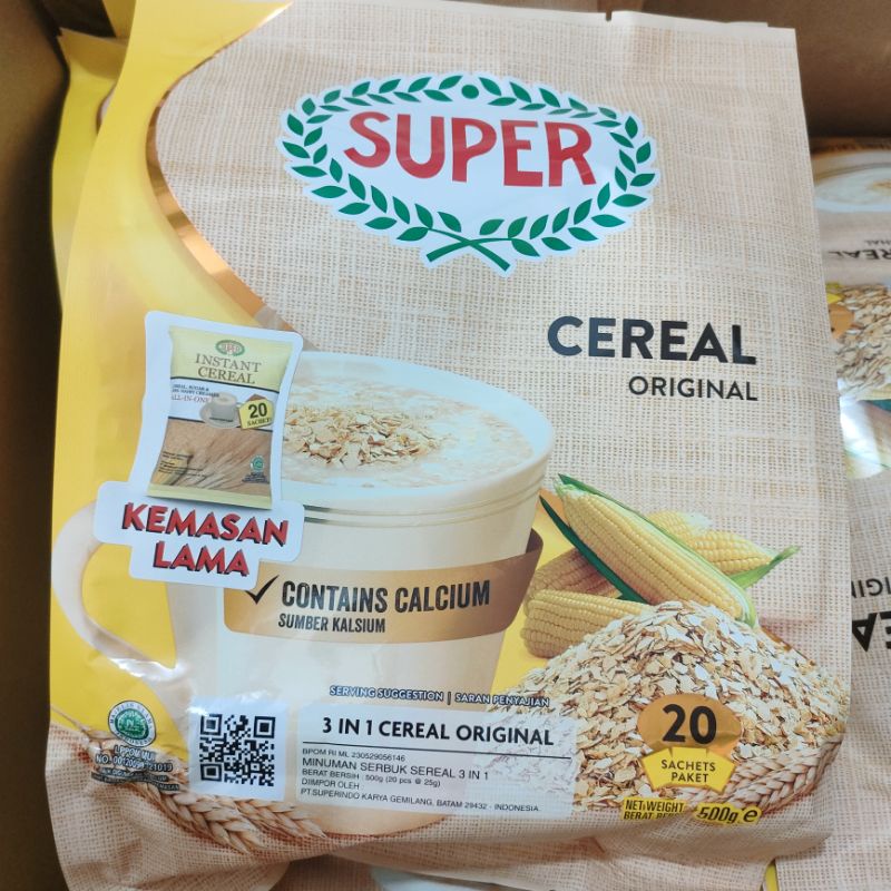 

INSTANT CEREAL ( KEMASAN BARU )