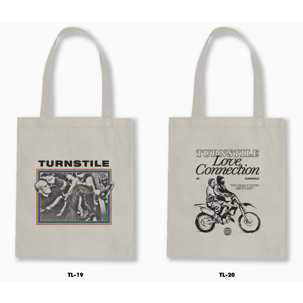 TOTE BAG BLACU - TURNSTILE 01