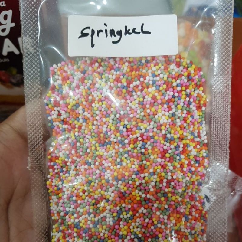 

sprinkle springkel warna-warni repack 100gr