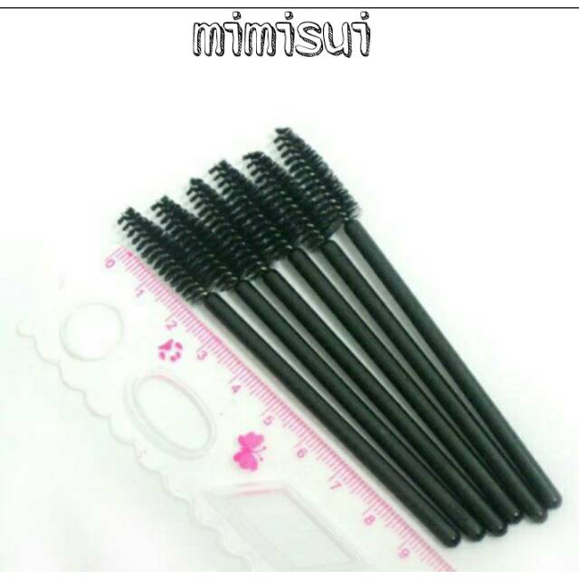 Mascara wand Brush 10 pc / Sikat mascara / Mascara / Sisir maskara