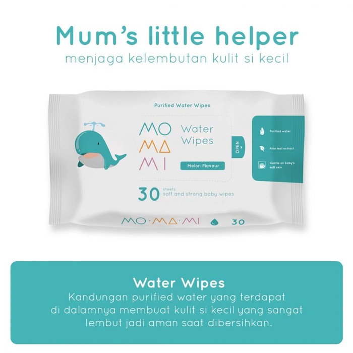 MOMAMI - Water Wipes 30s