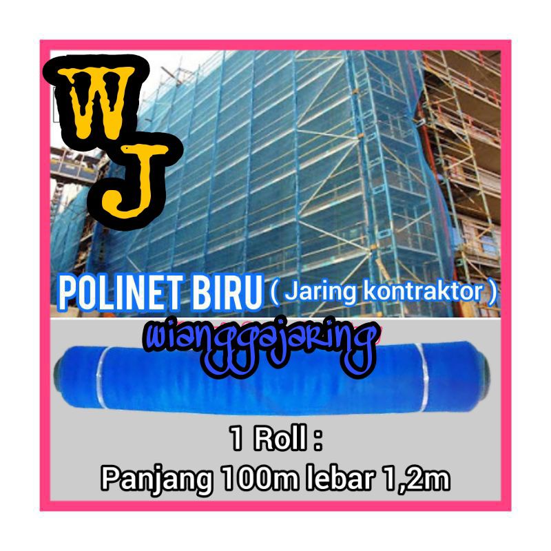 jaring pengaman /jaring safety proyek/safety net