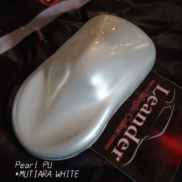 Cat pearl mutiara White PU