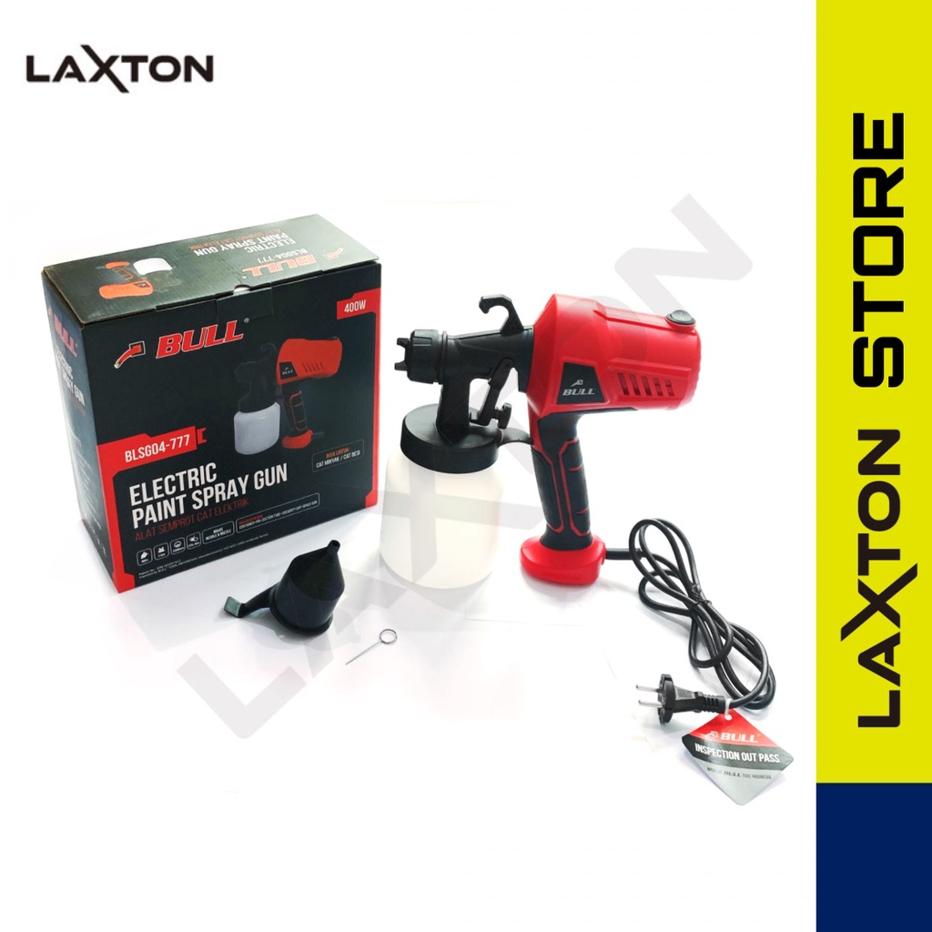 BULL ALAT SEMPROT CAT LISTRIK ELECTRIC PAINT SPRAY GUN BLSG04-777