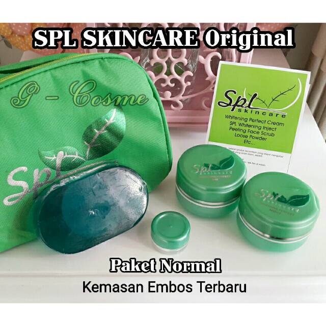 Cream Spl Skincare Paket Normal Dijamin Original 100 Shopee Indonesia