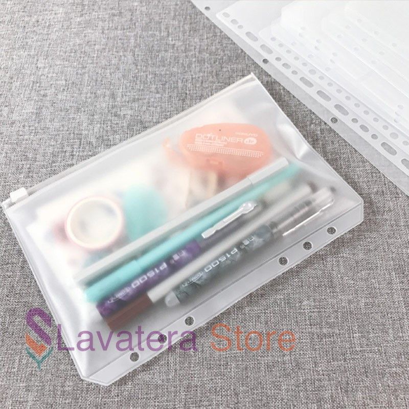 

Ziplock Pocket Binder A6 ( 6 Lubang )