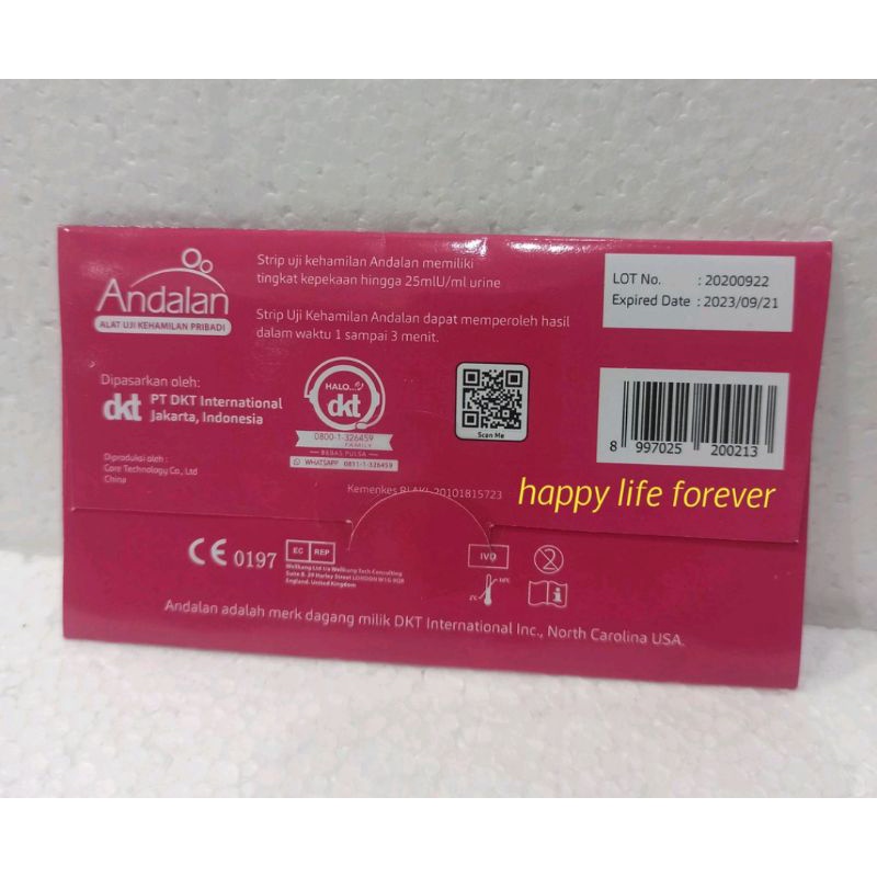 PROMO Tespek Kehamilan Andalan Alat Uji Kehamilan Pribadi #Vitamin_KU