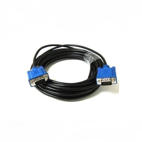 KABEL VGA 5M M-M STANDARD 720P NB FOR PC LAPTOP - CABLE VGA 15 PIN 5 METER FOR MONITOR TV PROJECTOR