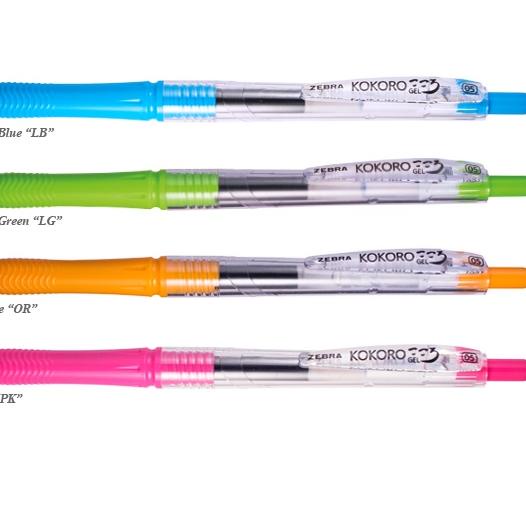 

Baru - Pen Gel Zebra Kokoro Sweet 0.5mm Per 1 Lusin ~