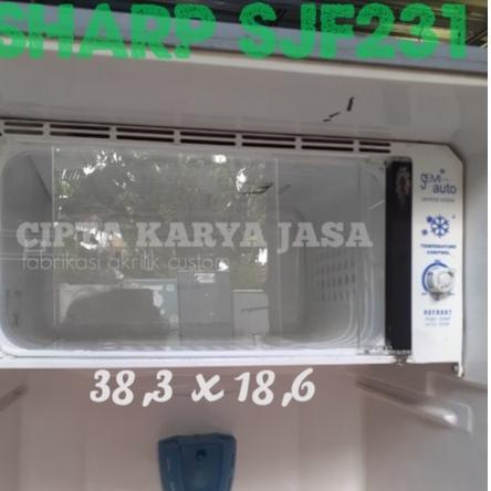 Terbagus.. Rak kulkas SHARP 1 pintu model lemon(loves)