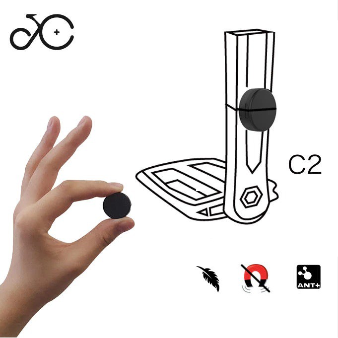 CYCPLUS C2 - Smart Cadence Sensor - Bluetooth and ANT Multi Protocol