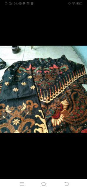 Batik Dolby Dolbi Dobby Doby Tenun Sutra Tulis Katun Atbm Baron Atasan Batik Wanita Sogan Srg308