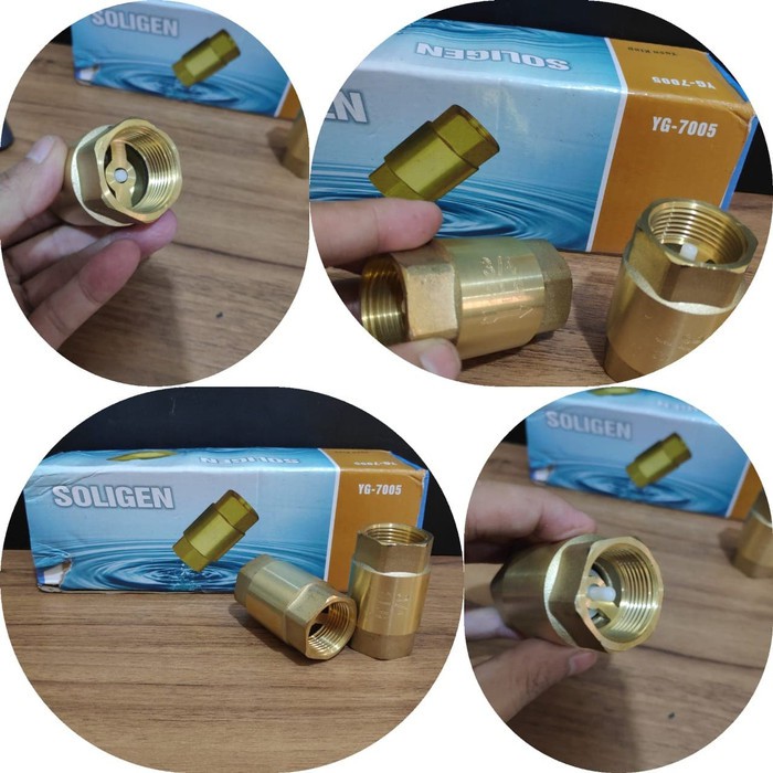 Tusen Klep Tosen SOLIGEN 0.75 Inch YG 7005 Disc Brass Kuningan