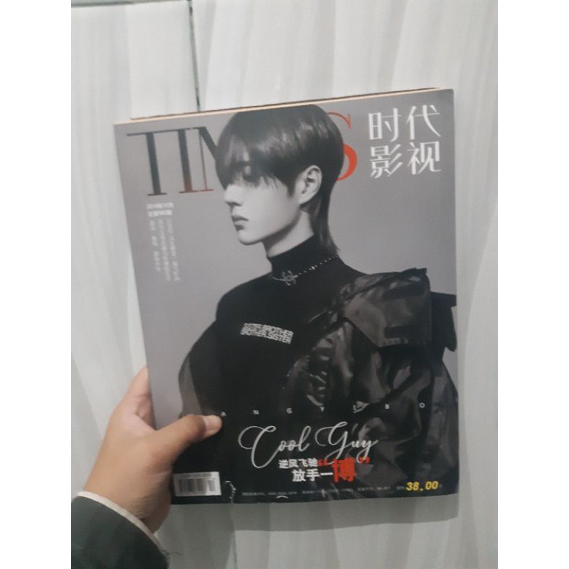 Full Wang Yibo Times Magazine Majalah + poster