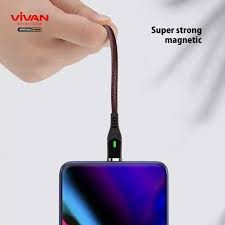 Vivan MGC100 Kabel Magnetik Type-C Quick Charge 3A