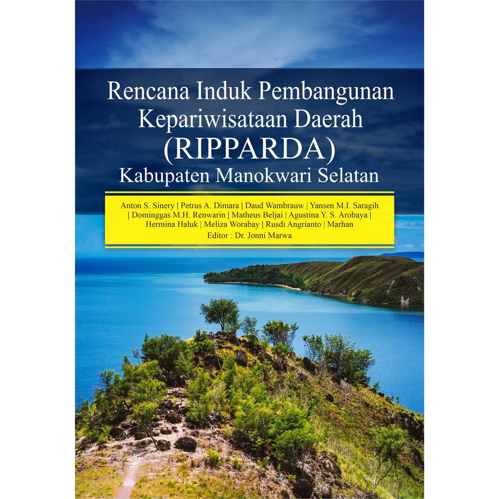 Jual Buku Rencana Induk Pembangunan Kepariwisataan Daerah (RIPPARDA ...