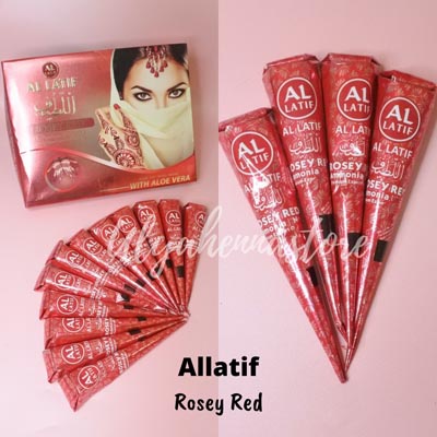 AL LATIF HENNA PASTE / HENNA HALAL 25GR BUKAN GOLECHA