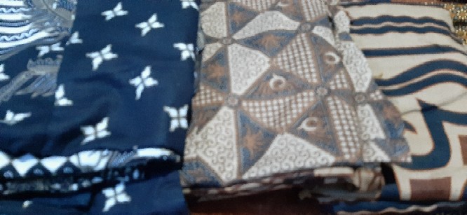 Gamis Cewek Panjang Batik Kombi Genes #2 Wanita Muslim Modern Premium Exclusive