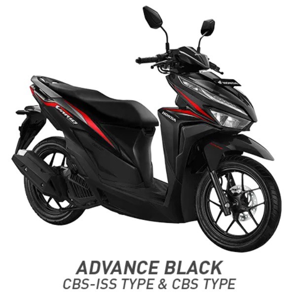 SALE  64301-K59-A70ZR COVER FRONT PANEL TAMENG LAMPU DEPAN VARIO 125 LED 2018 - 2019 HITAM ABU