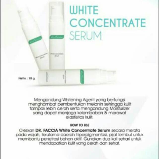 Dr.Faccia White Concentrate Serum