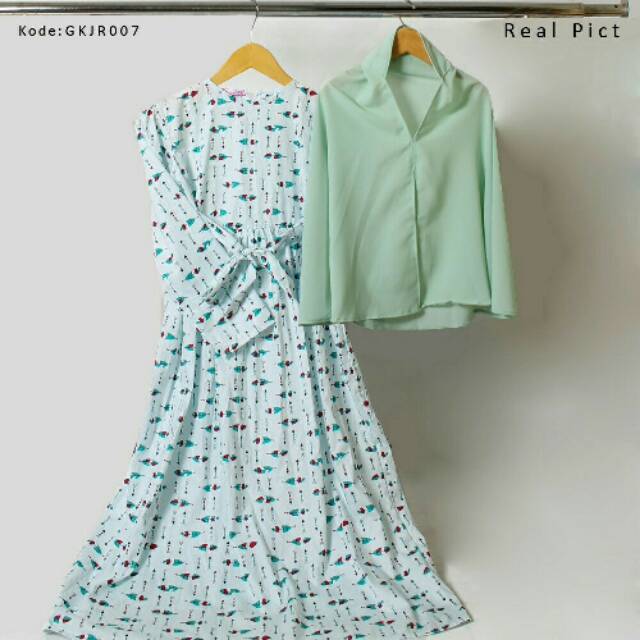 Gamis Katun Jepang Anak dan Remaja