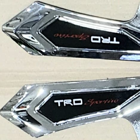 Outer mangkok handle pintu TOYOTA INOVA Innova reborn 2016 sampai 2022 2017 2018 2019 2020 2021 chrome crome hitam carbon