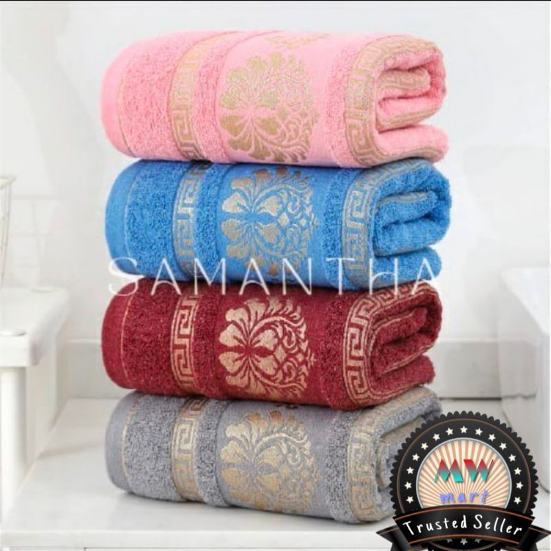 Handuk mandi motif premium 70x140cm