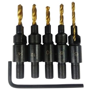 Mata bor Kayu Countersink (isi 5 pcs)