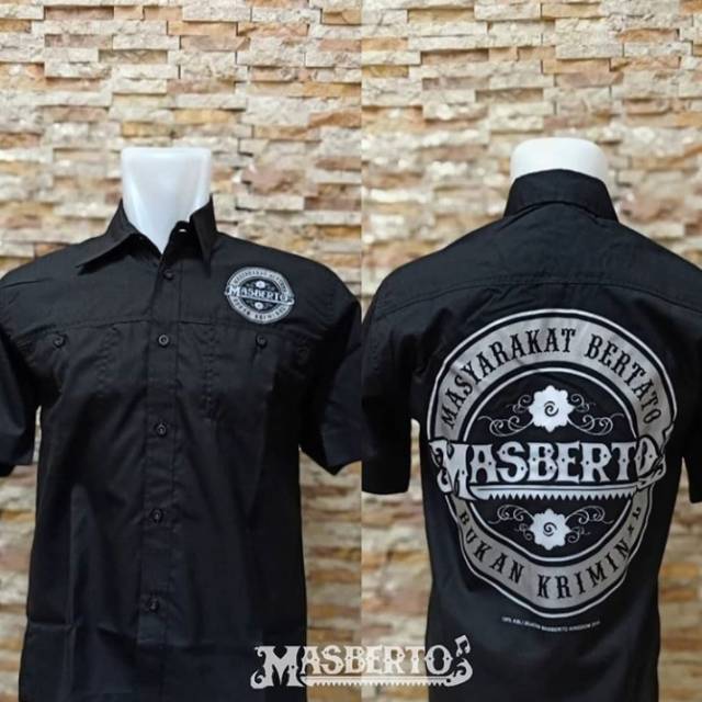 Kemeja Masberto (original masberto kingdom)