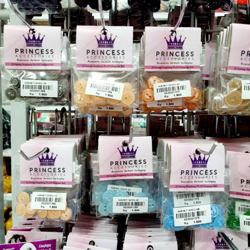 Kancing F - 136 Besar /Kancing Kemeja /Kancing Plastik /Kancing Baju /Kancing