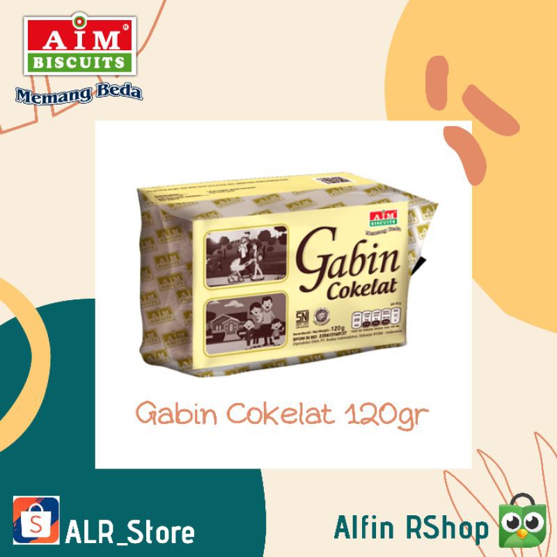 

AIM BISCUITS Gabin Coklat 120gr